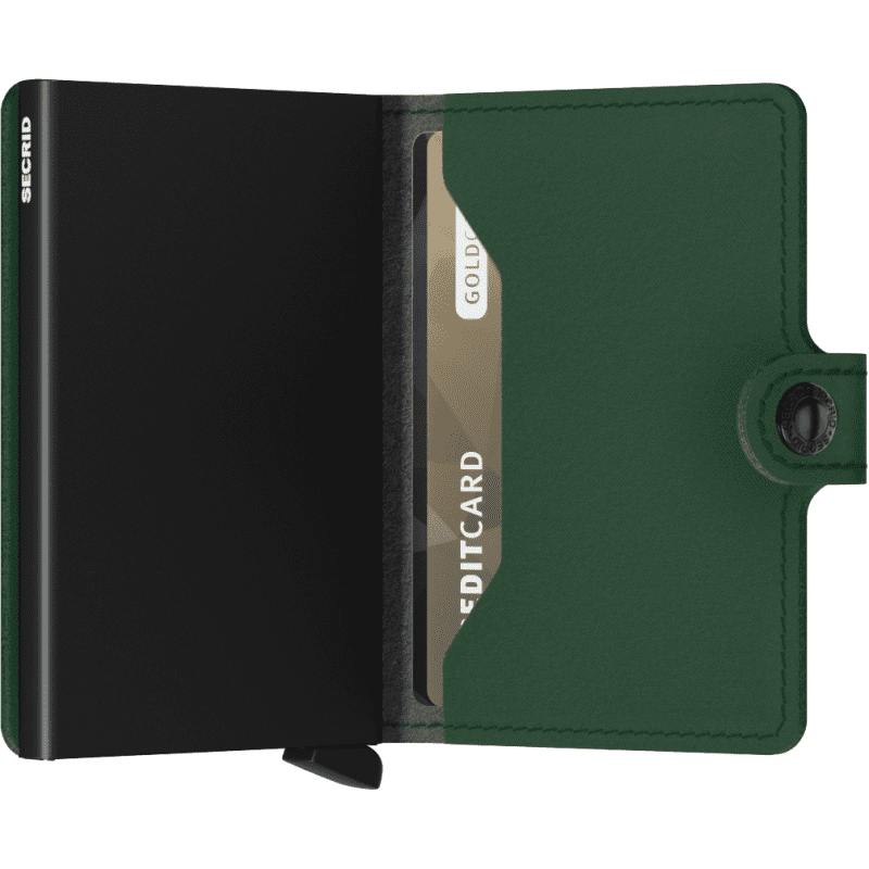 Secrid Miniwallet Yard Green Semi Open