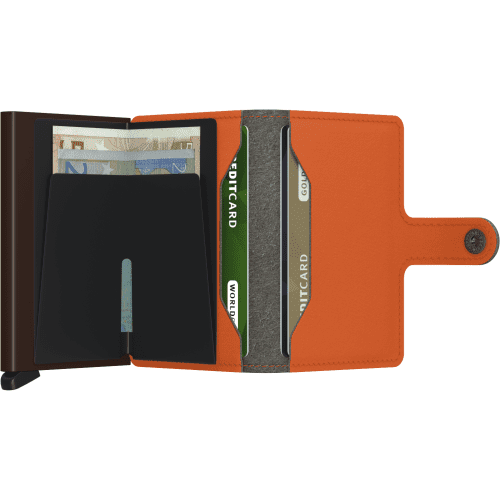 Secrid Miniwallet Yard Orange Open